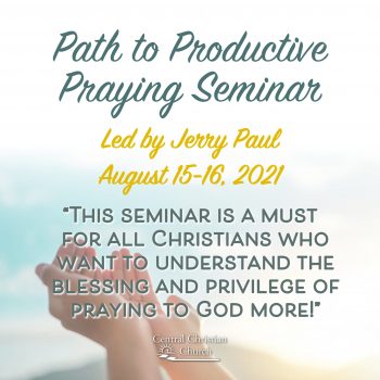 Path to Productive Praying Promo